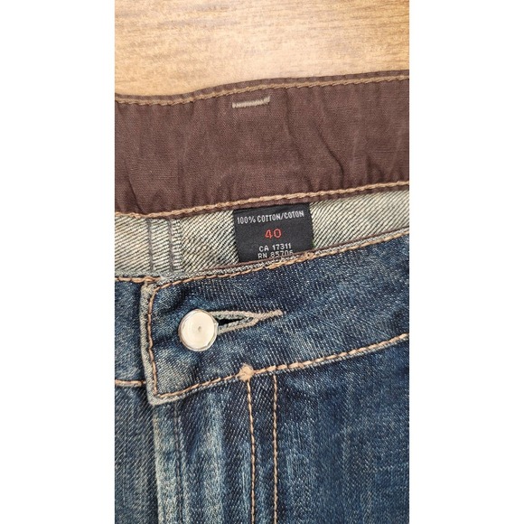 Buffalo David Bitton Jeans with Leather Accents - Picture 5 of 6